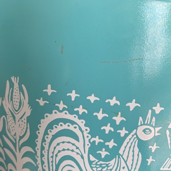 Pyrex 475 Vintage Amish Butterprint Turquoise Casserole, decorative - Picture 11 of 11